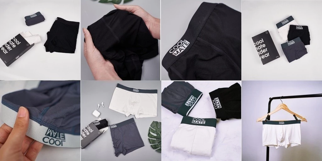 Combo 2 quần lót nam Trunk Bamboo kháng khuẩn Coolmate
