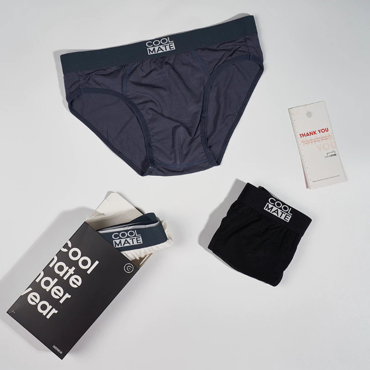 Quần lót nam tam giác Brief Bamboo kháng khuẩn Coolmate