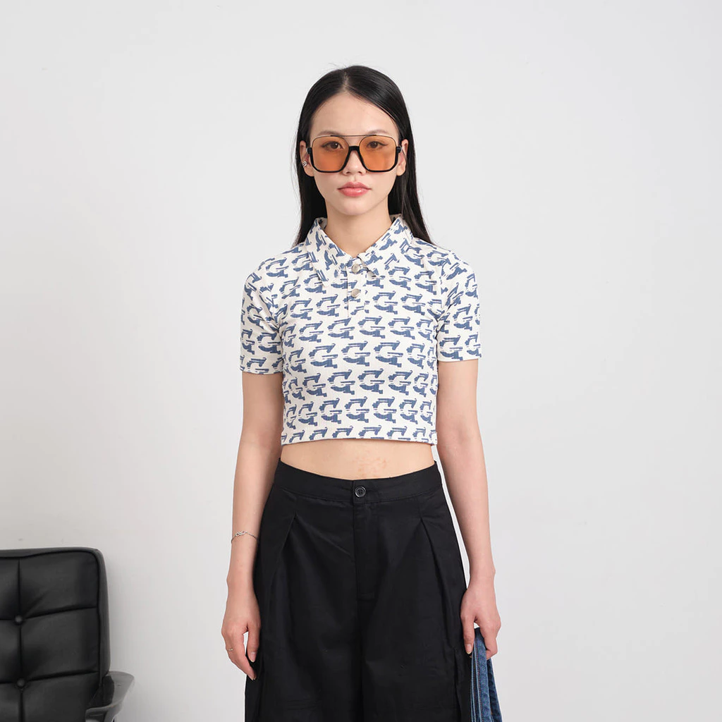 Áo thun nữ Gmorning - GUMAC hoạ tiết YATE11071