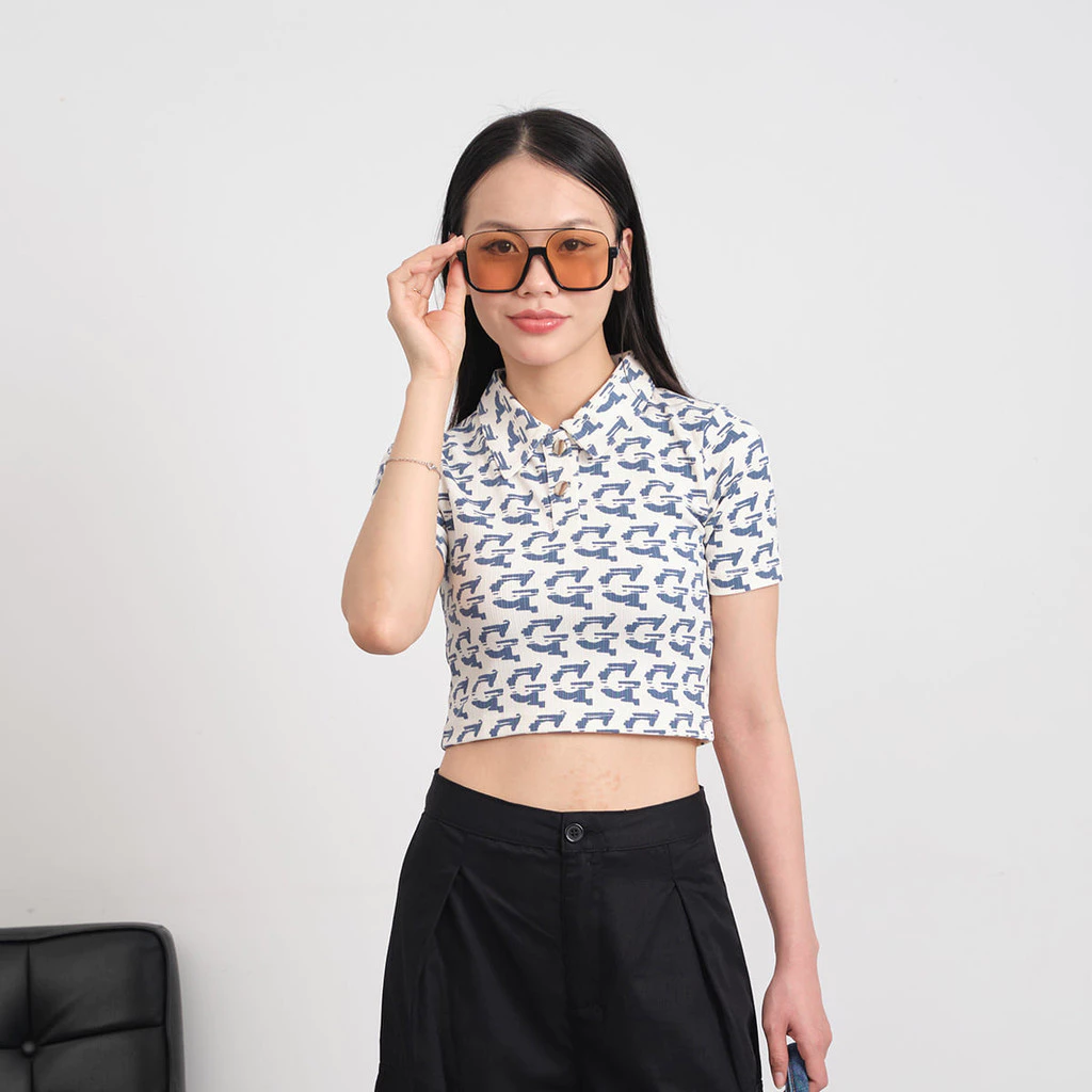 Áo thun nữ Gmorning - GUMAC hoạ tiết YATE11071