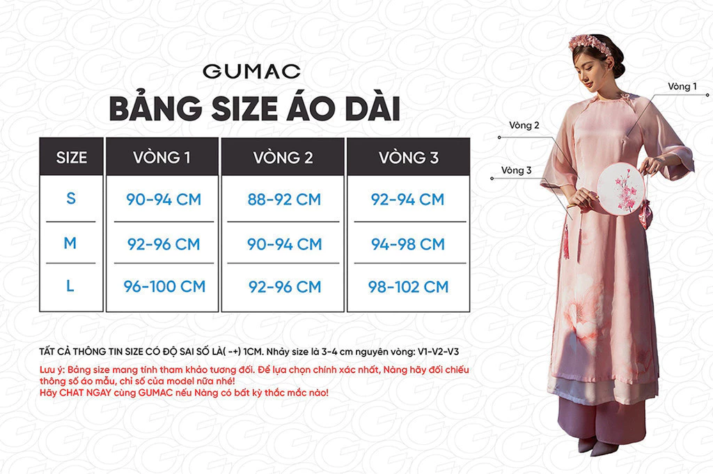 Đầm nữ GUMAC suông thêu hoa  QPE11042 - BST Áo dài Duyên 2025