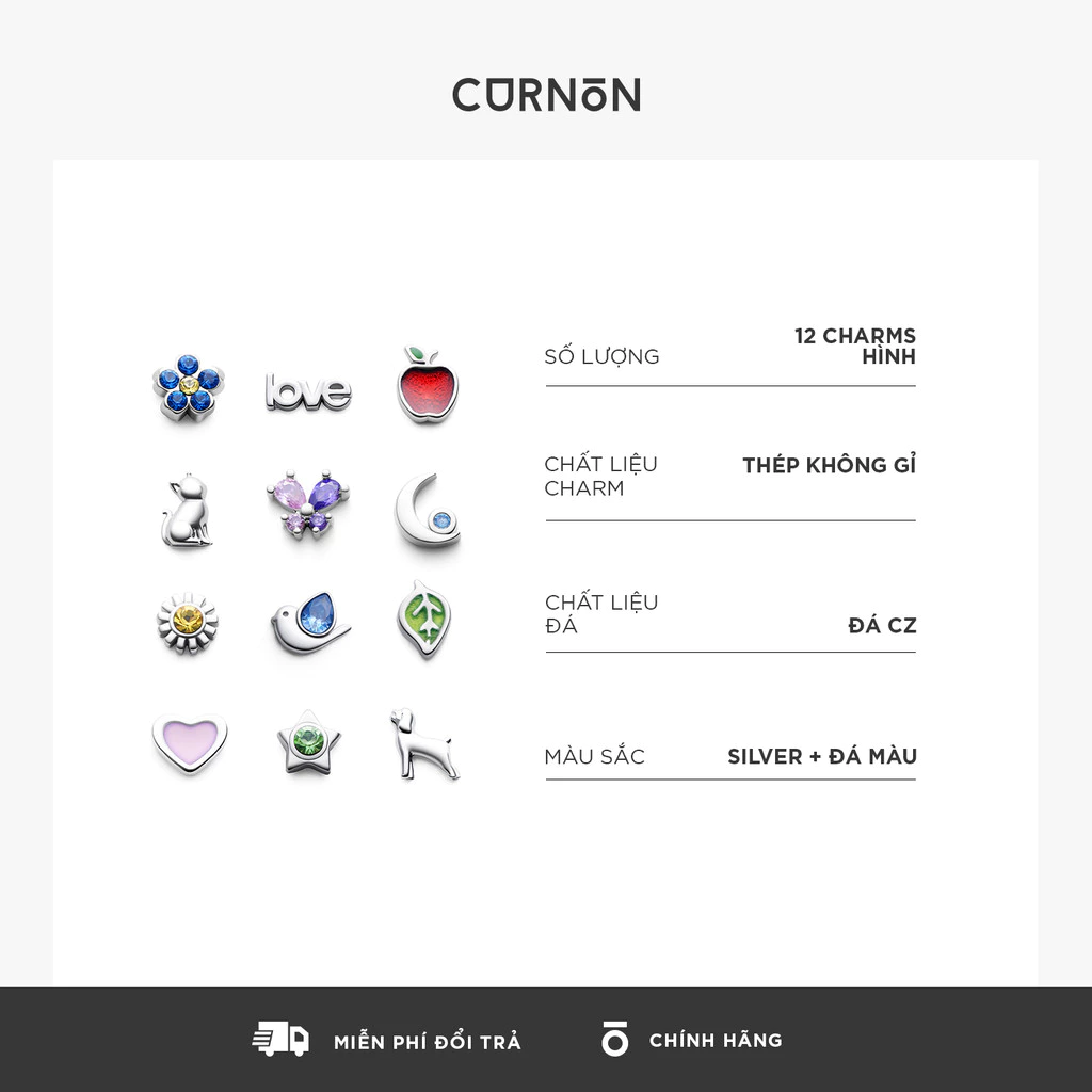 Collaboration Collection - Vòng Cổ/Dây Chuyền Đính Charm - Trang Sức, Phụ Kiện Thời Trang Sáng Tạo