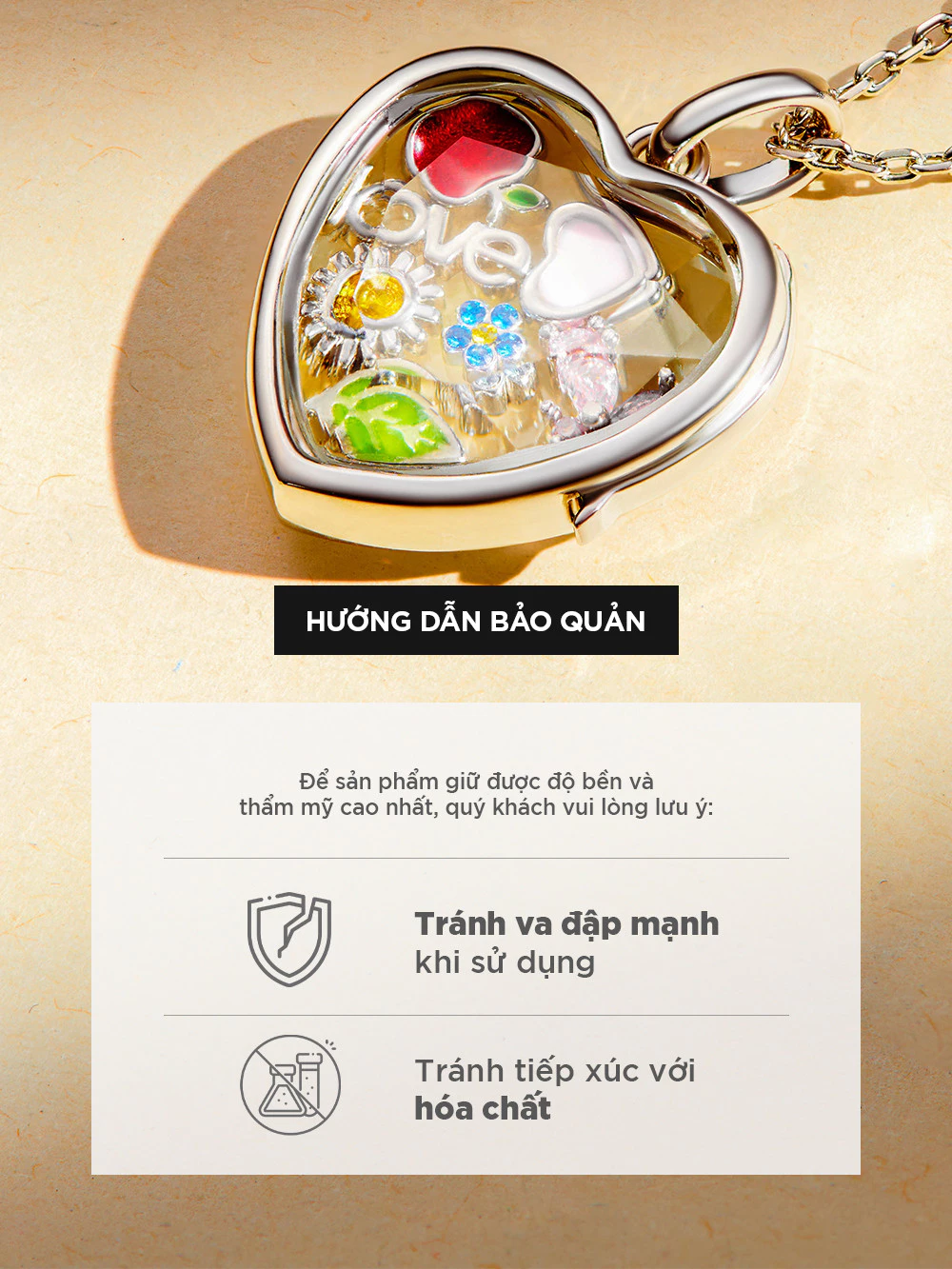 Collaboration Collection - Vòng Cổ/Dây Chuyền Đính Charm - Trang Sức, Phụ Kiện Thời Trang Sáng Tạo