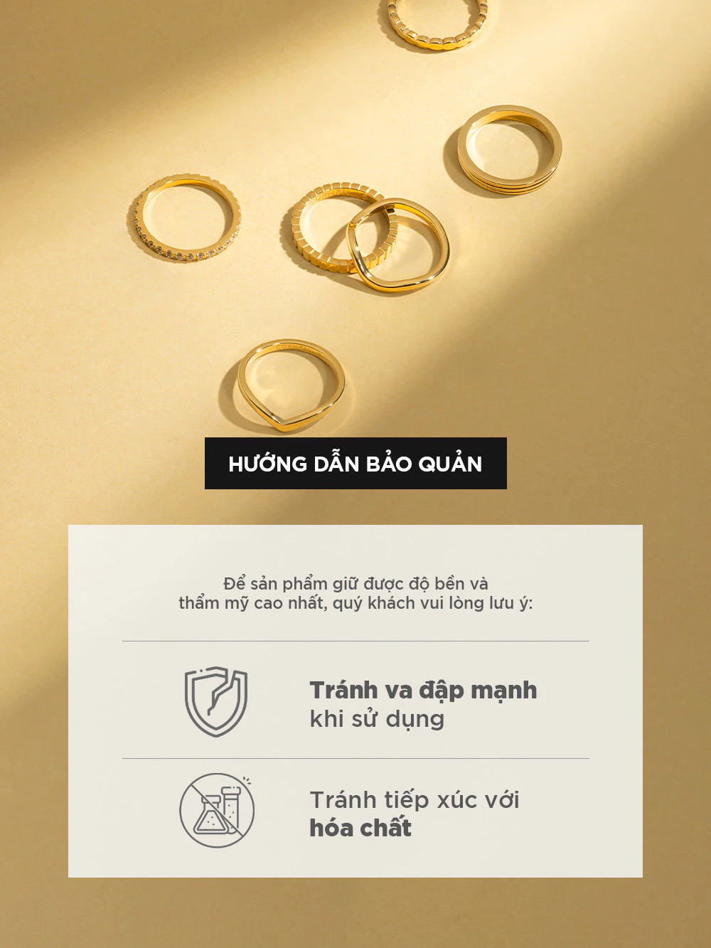 Bộ Sưu Tập Nhẫn Nữ Thời Trang Curnon Lenora Collection - Nhẫn Nữ Thép không gỉ