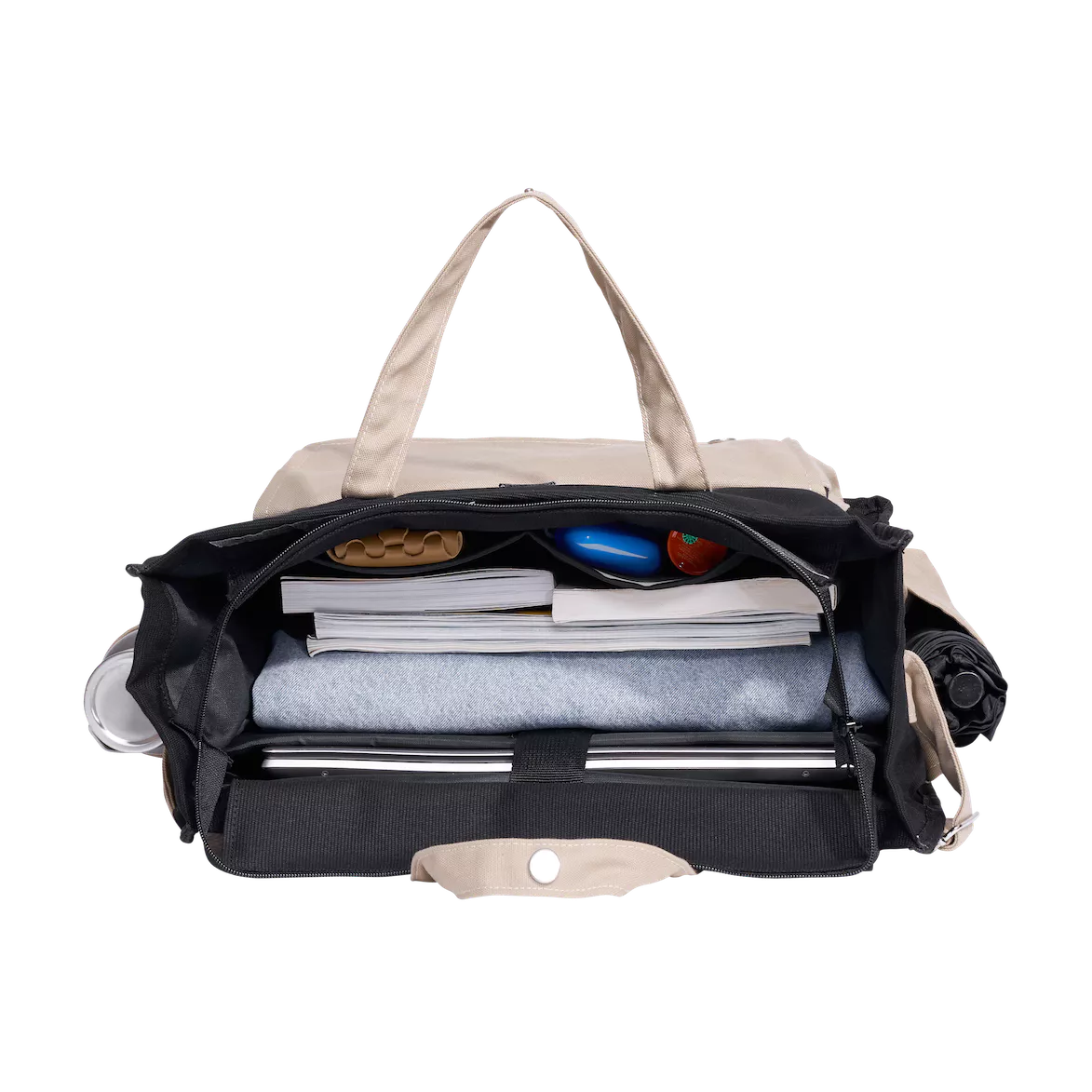 Pocket Messenger - Túi chéo quai xách 16" thời trang tiện dụng vải canvas Jamlos