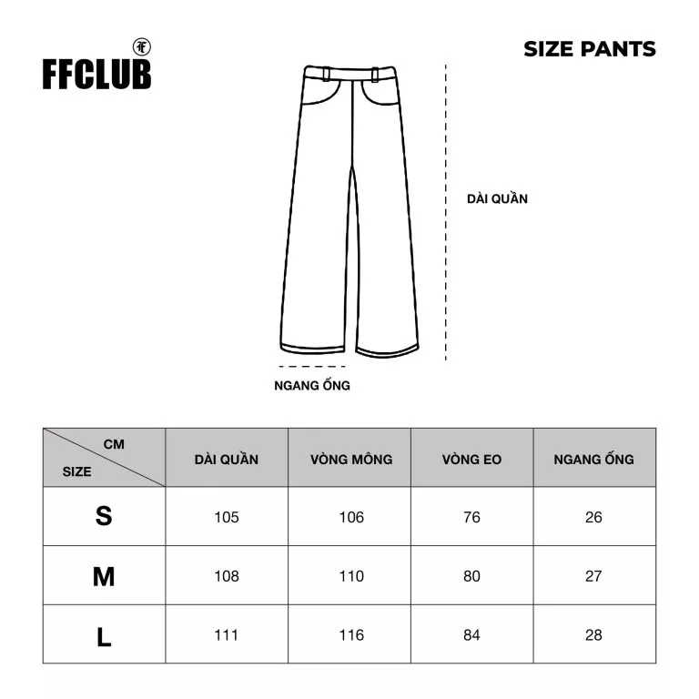 QUẦN FFCLUB FABRIC TRACK PANTS