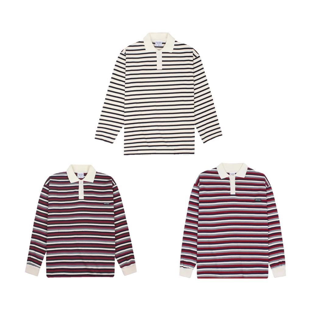 ÁO THUN FFCLUB FORM RỘNG STRIPED SWEATSHIRT, VẢI THUN 2 CHIỀU COTTON 250GSM
