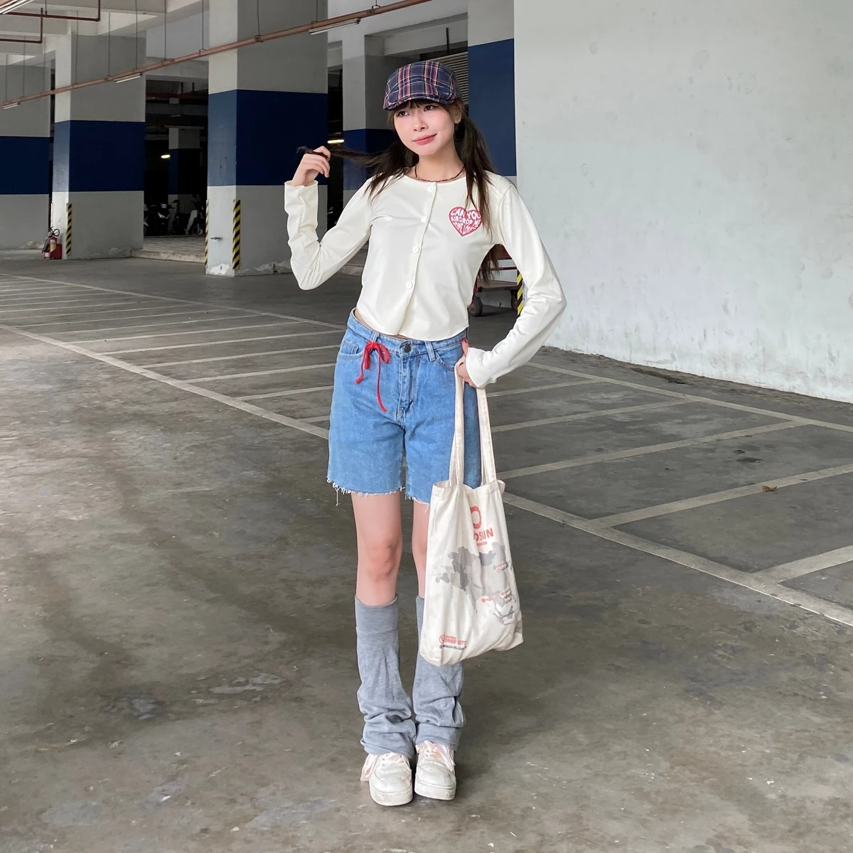 ÁO CARDIGAN FORM CROPTOP FFCLUB MIX 1