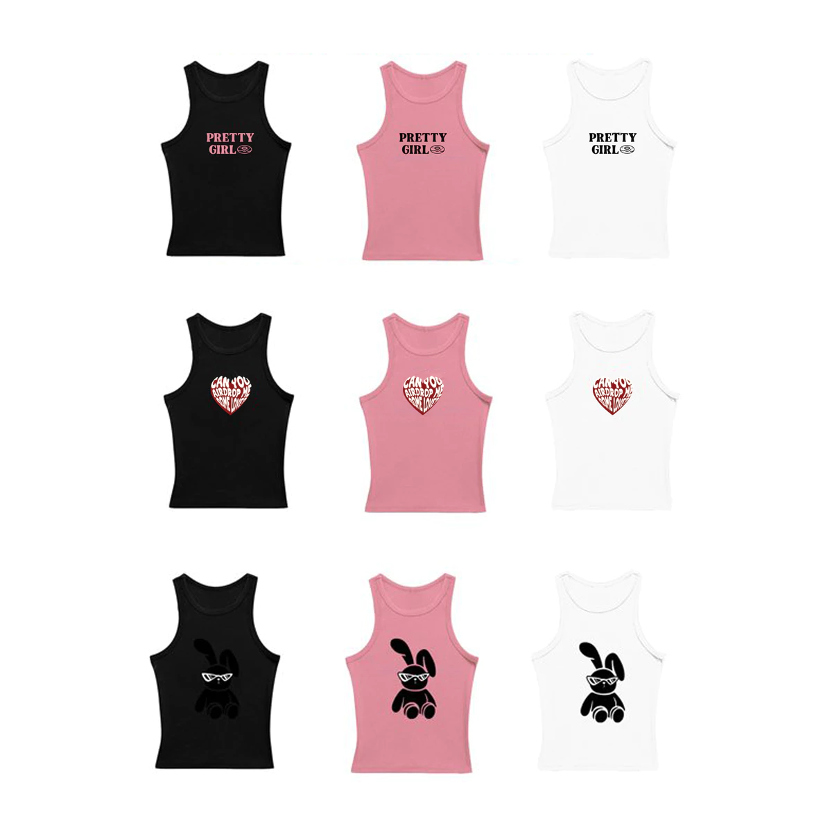 ÁO THUN TANK TOP FFCLUB MIX 1 - ÁO THUN BODY FORM ÔM