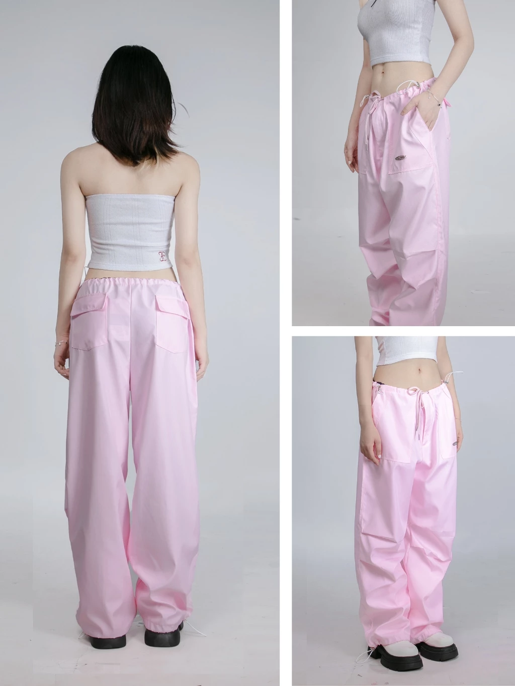 Quần dài parachute form rộng hack dáng DKMV - Basic Parachure Pants | K19- Q6
