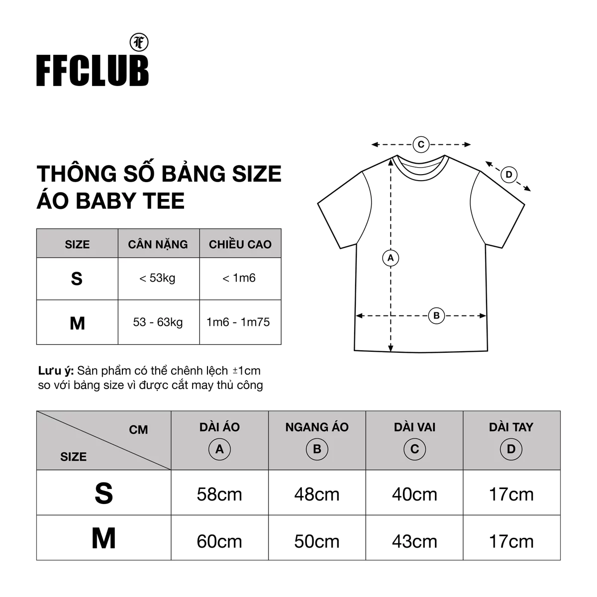 ÁO THUN BABY TEE SAIGON FFCLUB MIX 16