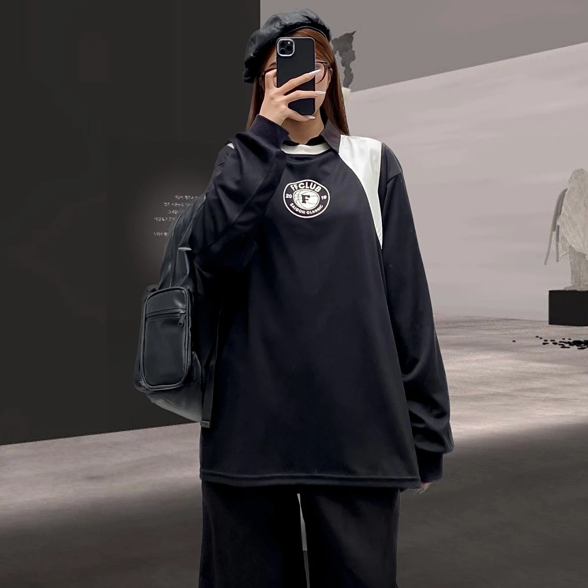 ÁO SWEATER FFCLUB CHÍNH HÃNG FINBALL  MIX 1