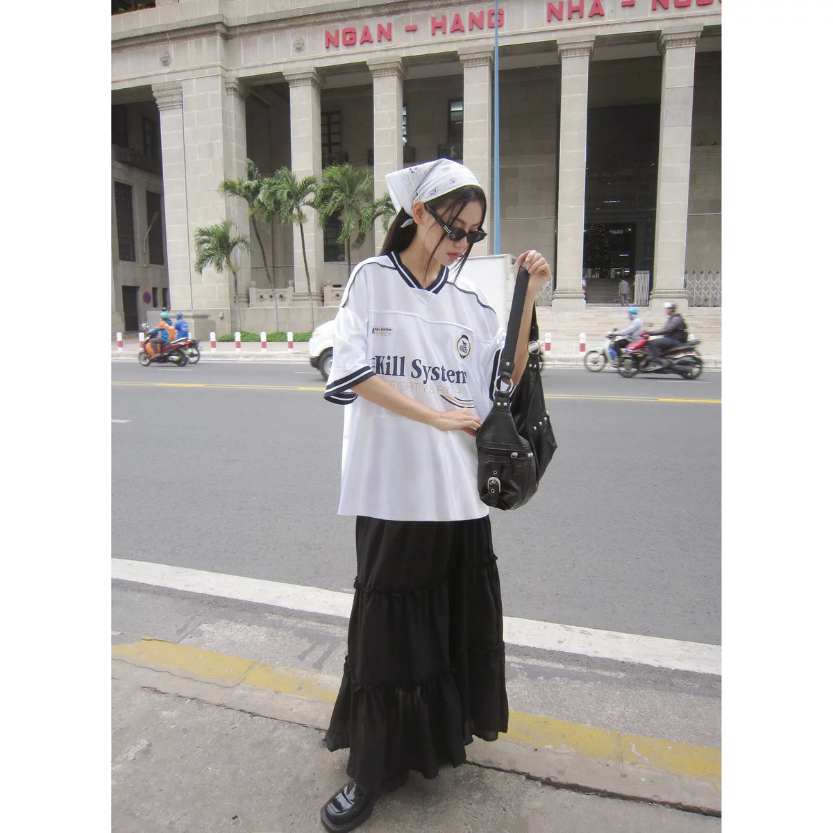 Áo thể thao jersey oversize Kill System Silly Love