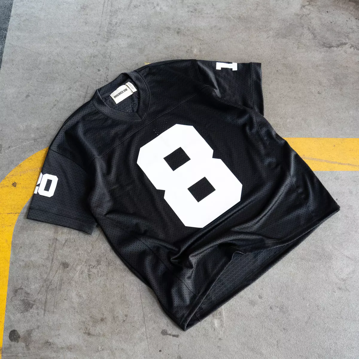 Áo ĐÁ BANH HIGHCLUB JERSEY 8 form OVERSIZE thể thao - UNISEX - HIGHCLUB Chính hãng