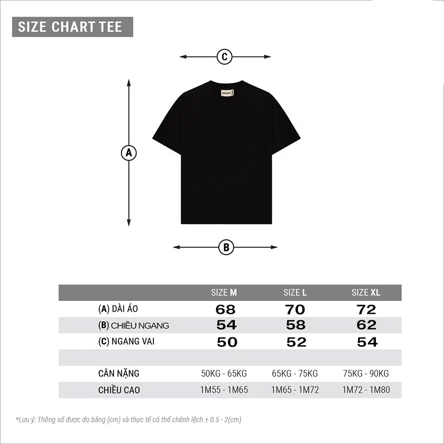 Áo thun HC ROAD TRIPS WITH THE HOMIES Tee - HIGHCLUB Tay lỡ cổ tròn màu ĐEN - UNISEX
