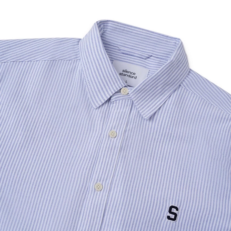 Áo sơ mi full màu SilenceStandard Premium Oxford Shirt Logo S thêu [SO02]