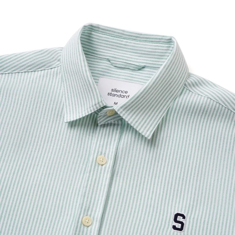 Áo sơ mi full màu SilenceStandard Premium Oxford Shirt Logo S thêu [SO02]