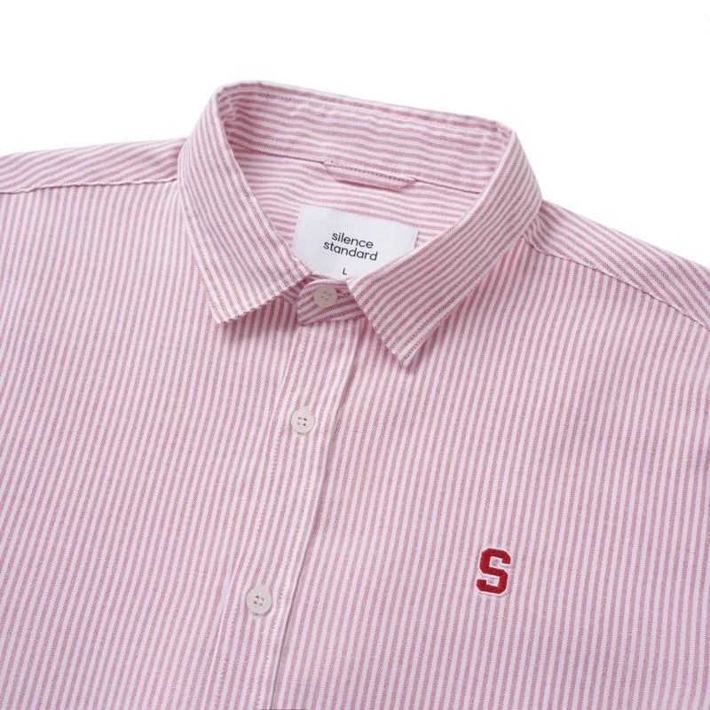 Áo sơ mi full màu SilenceStandard Premium Oxford Shirt Logo S thêu [SO02]