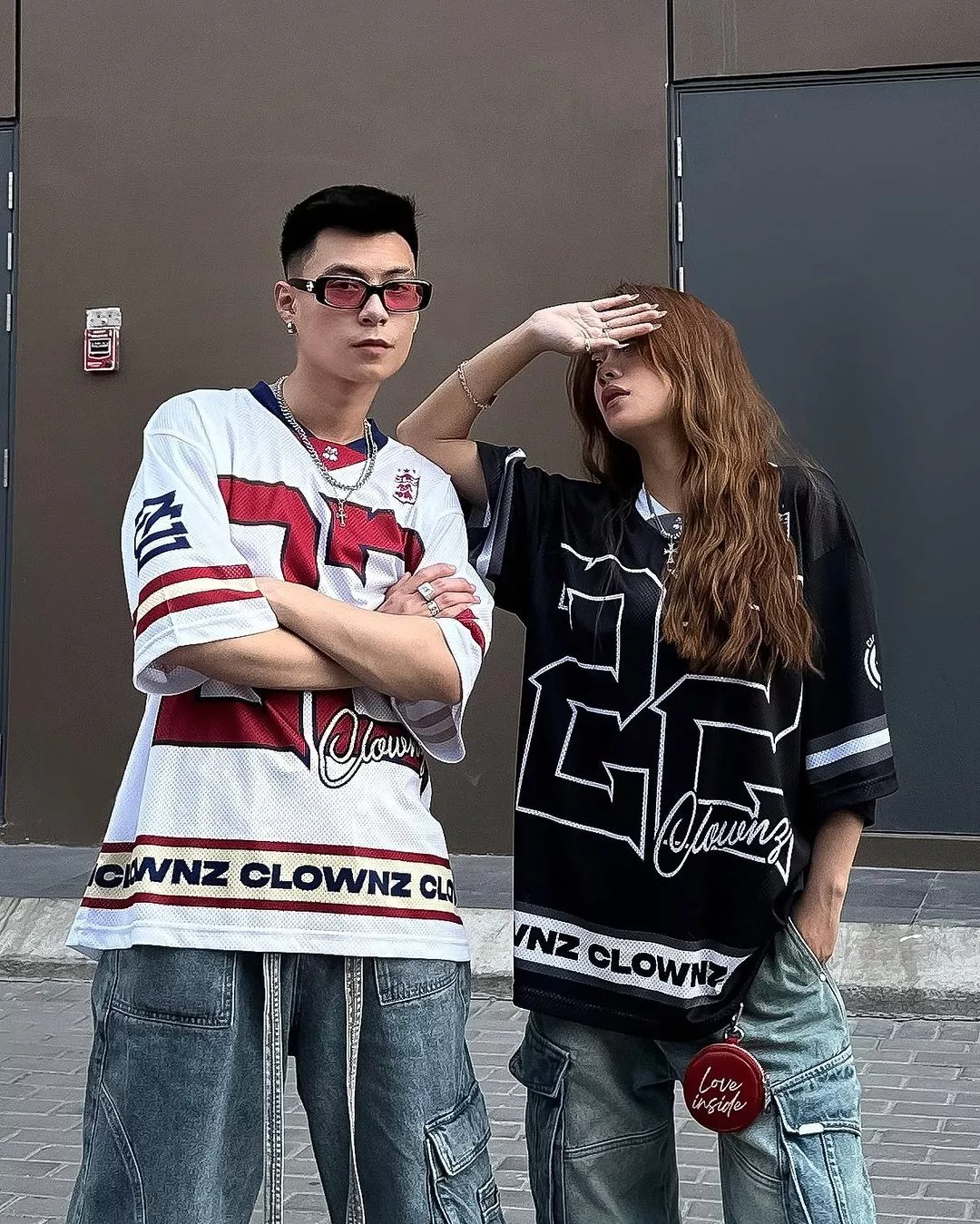 Áo phông ClownZ 22 Jersey T-shirt áo đẹp tay lỡ cổ tròn vải mesh cao cấp áo thun nam nữ unisex