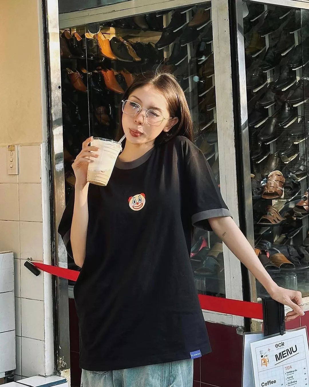 Áo phông ClownZ Social Ringer Tee form rộng áo đẹp tay lỡ baby tee cotton áo thun nam nữ unisex