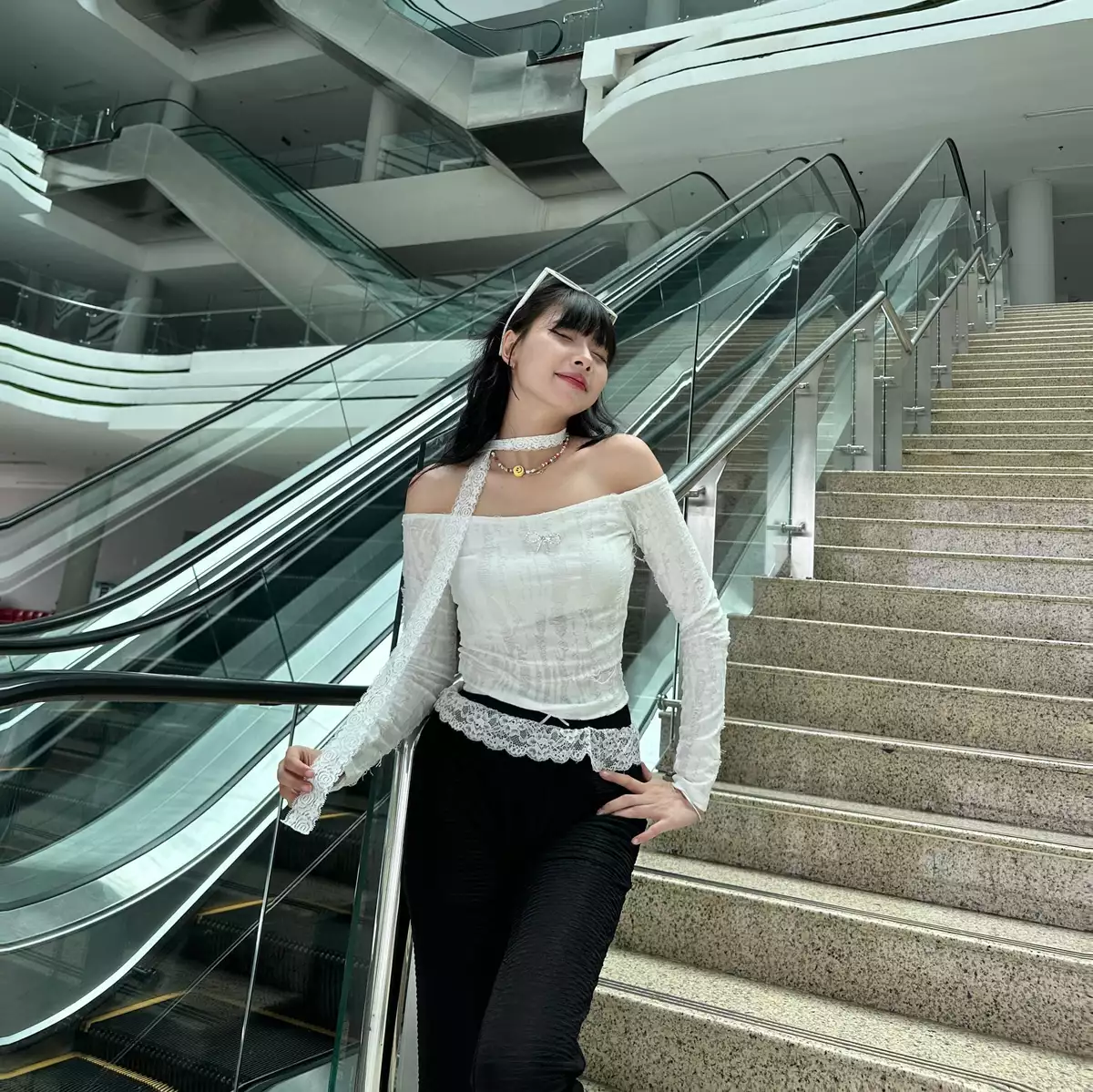 ÁO BODY COTTON CÀO RÁCH LOLITA PHONG CÁCH COQUETTE MIX