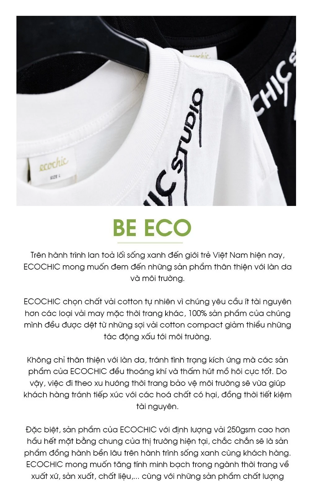Áo Chống Nắng ECOCHIC B041 & B233 Chất Liệu Cao Cấp Chống Tia UV UPF50+ Co Giãn Thoáng Mát