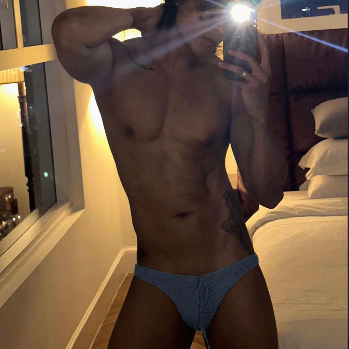 Quần Bơi Len Dệt Dáng Boxer LIDER HANDCRAFTED KNIT SWIM BRIEF