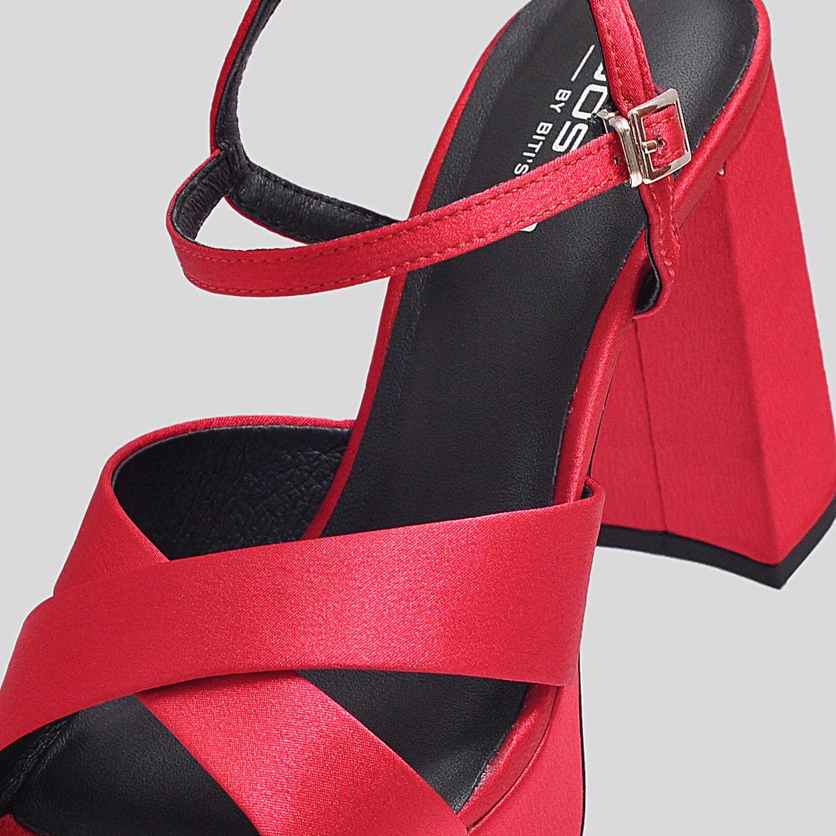 Sandal Cao Gót Nữ Gosto GFW020088DOO (Đỏ)