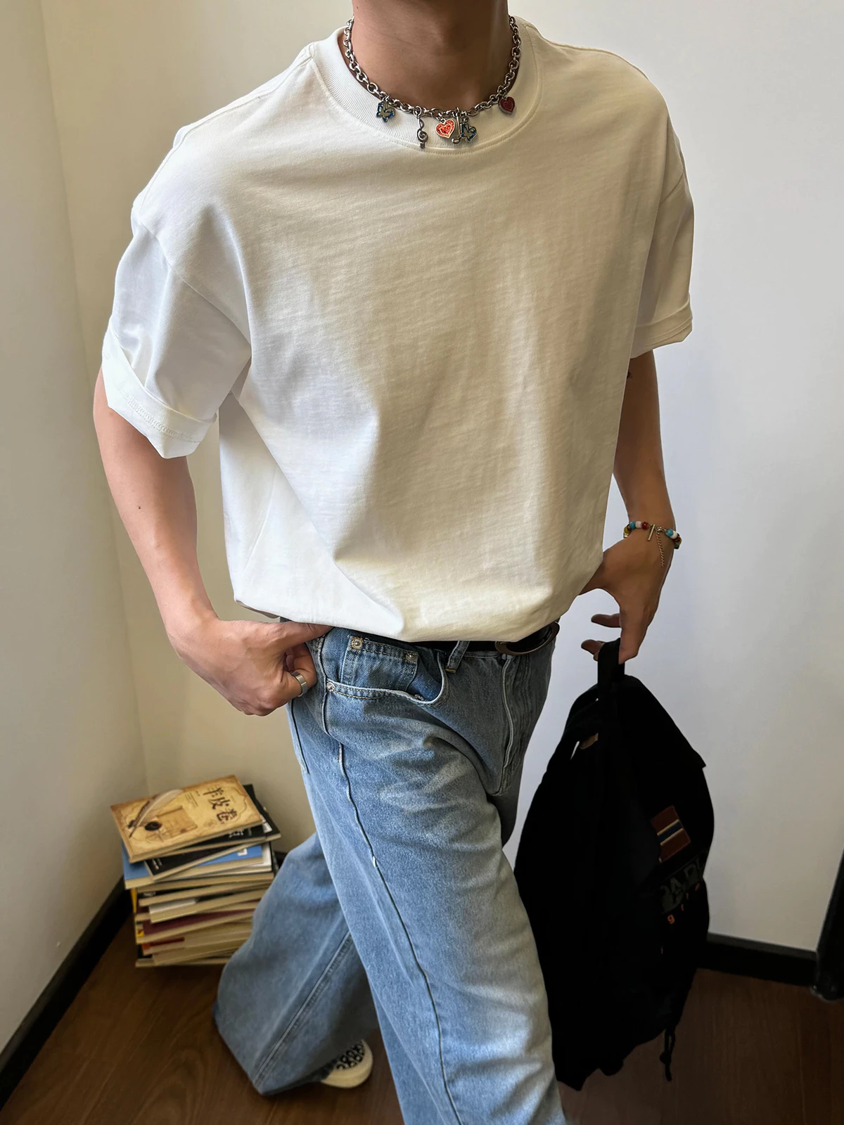 RNC Blank Tee - Áo Thun Trơn Basic Form Oversize Nam Nữ 280Gsm Local Brand REUNION