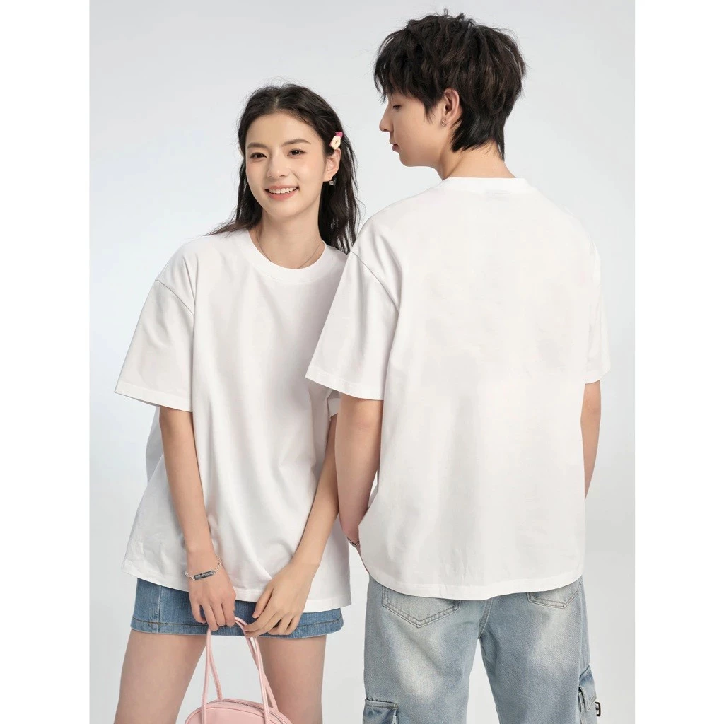 RNC Blank Tee - Áo Thun Trơn Basic Form Oversize Nam Nữ 280Gsm Local Brand REUNION