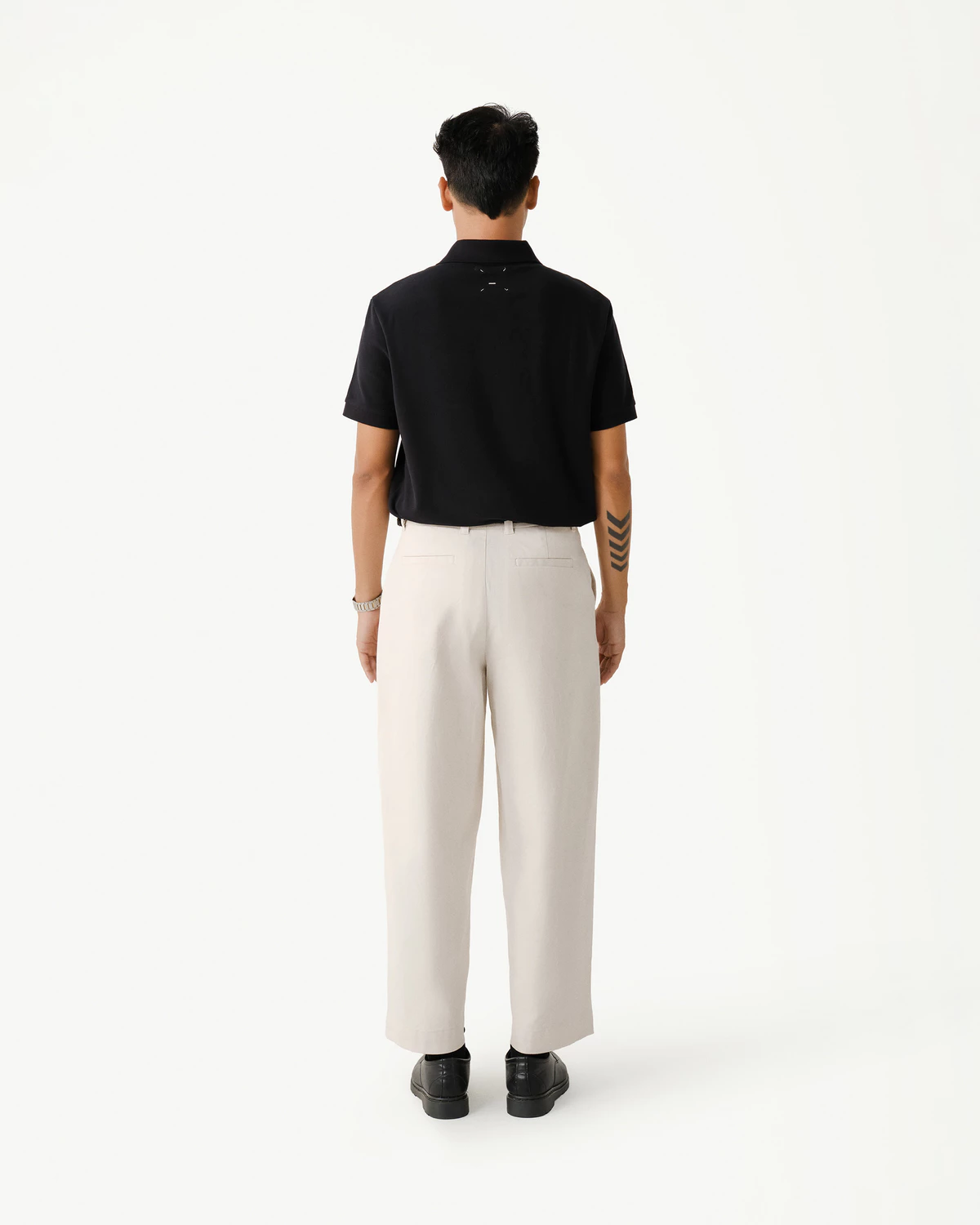[UP TO 20%++] Áo Polo Nam Tay Ngắn Vải S.Café Trơn Form Fitted - Routine 10S25POL005
