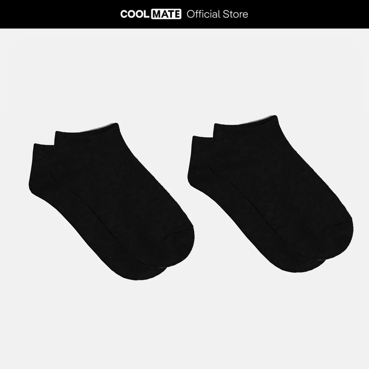 Pack 2 Tất TC Coolmate basic thấm hút tốt thoáng khí Coolmate