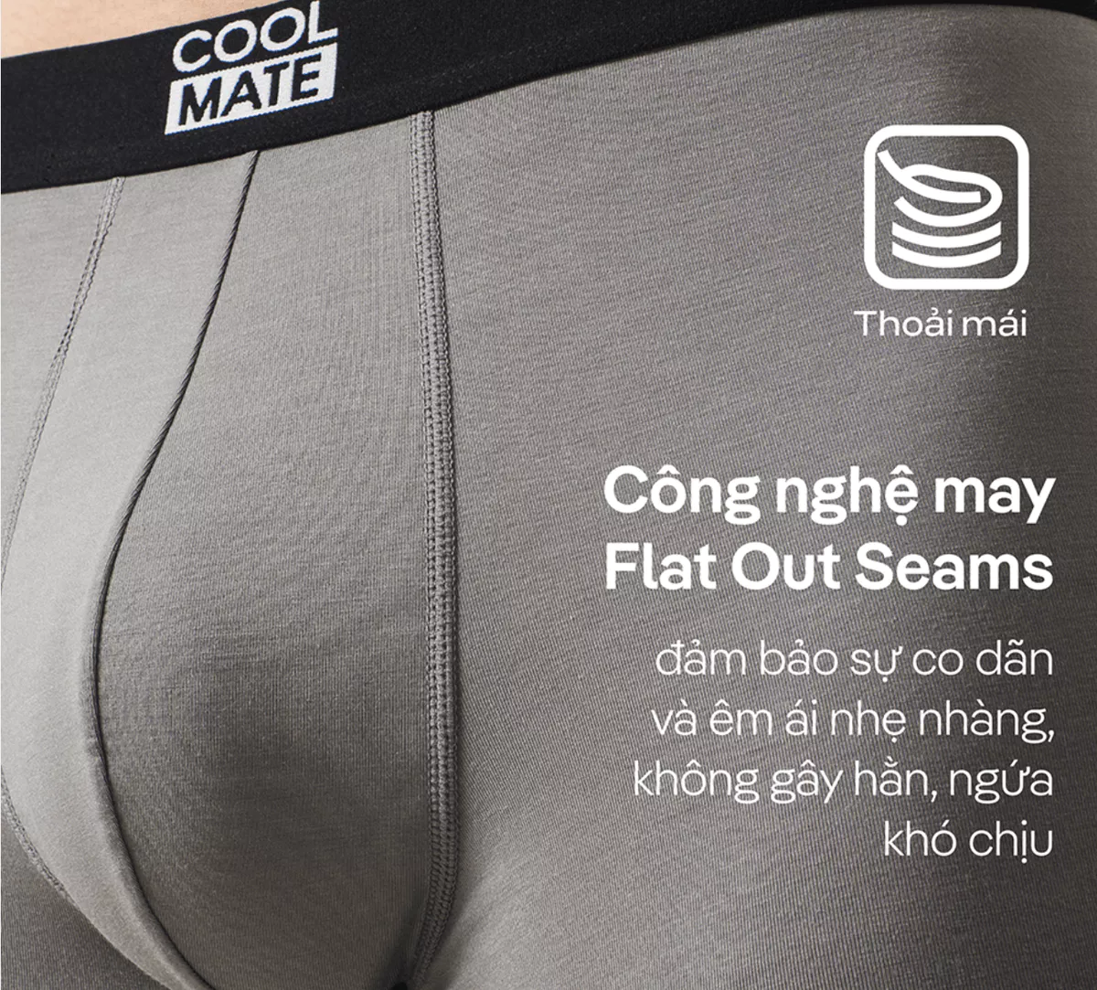 Combo 5 quần lót sịp nam trunk bamboo mềm mại, kháng khuẩn, thấm hút Coolmate [Màu ngẫu nhiên]