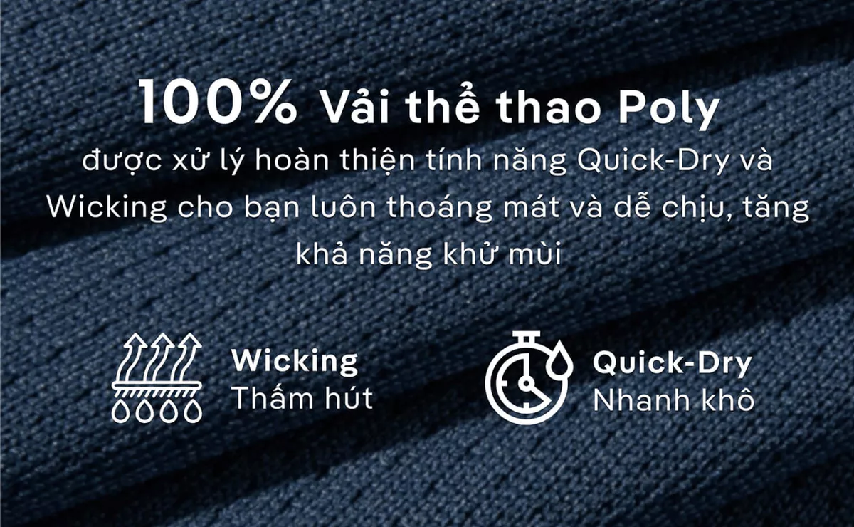 Combo 2 Áo Thun thể thao nam ProMax S1 thấm hút tốt, thoáng khí, nhanh khô Coolmate