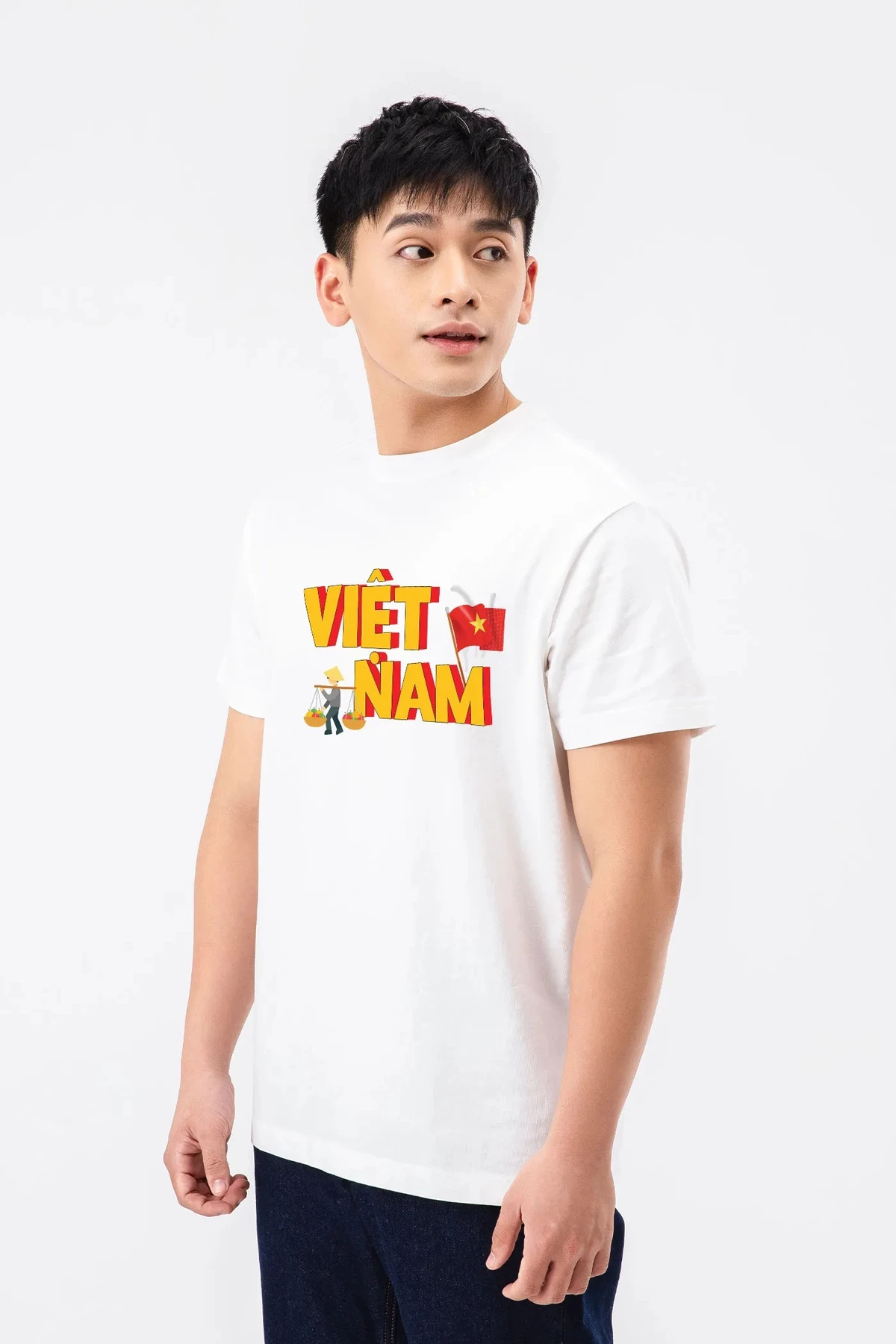 [MUA 2 GIẢM 5%][BST TỰ HÀO VIỆT NAM]Áo thun nam nữ Cotton IN Việt Nam - Coolmate