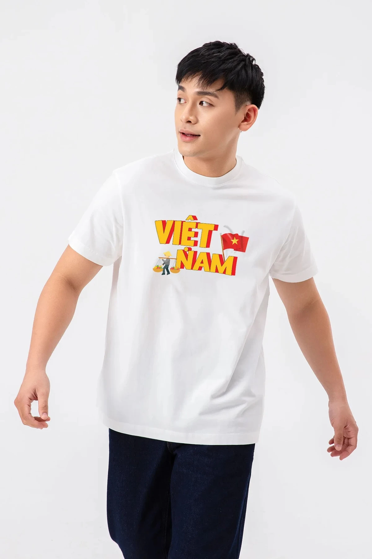 [MUA 2 GIẢM 5%][BST TỰ HÀO VIỆT NAM]Áo thun nam nữ Cotton IN Việt Nam - Coolmate