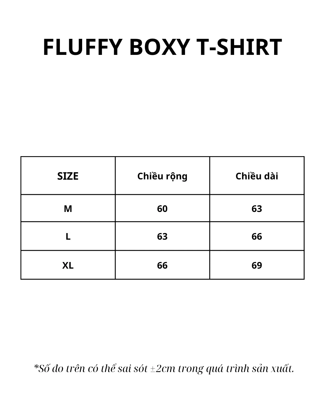 Áo thun FLUFFY thêu xù logo unisex