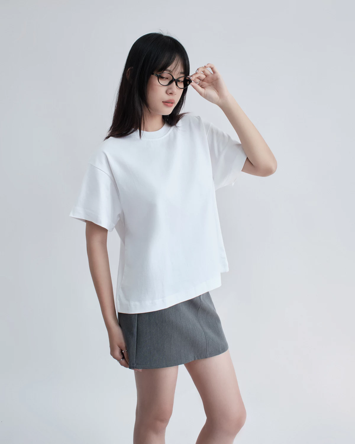 Áo Thun Boxy, Áo Phông Form Rộng Tay Lỡ Chất Vải Cotton Thoáng Mát Dễ Mặc - The J Studio