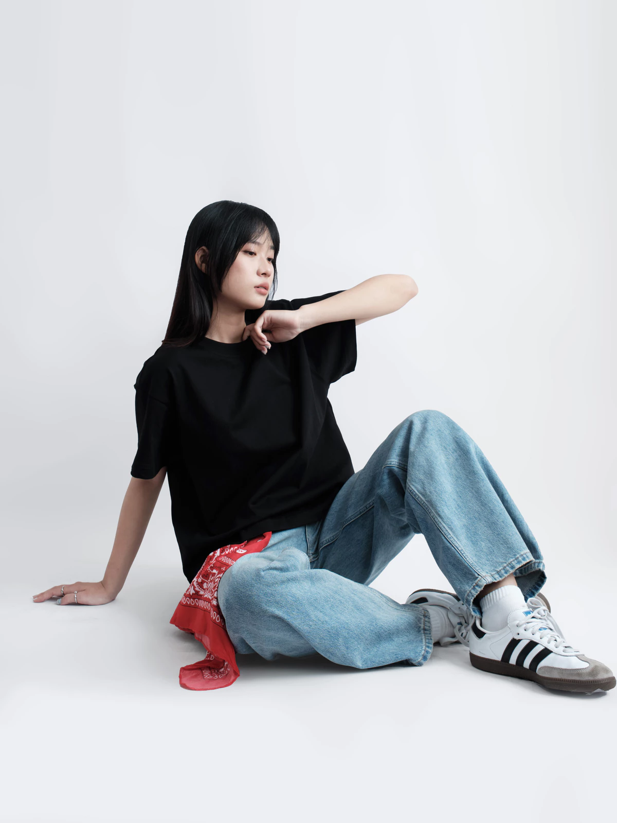 Áo Thun Boxy, Áo Phông Form Rộng Tay Lỡ Chất Vải Cotton Thoáng Mát Dễ Mặc - The J Studio