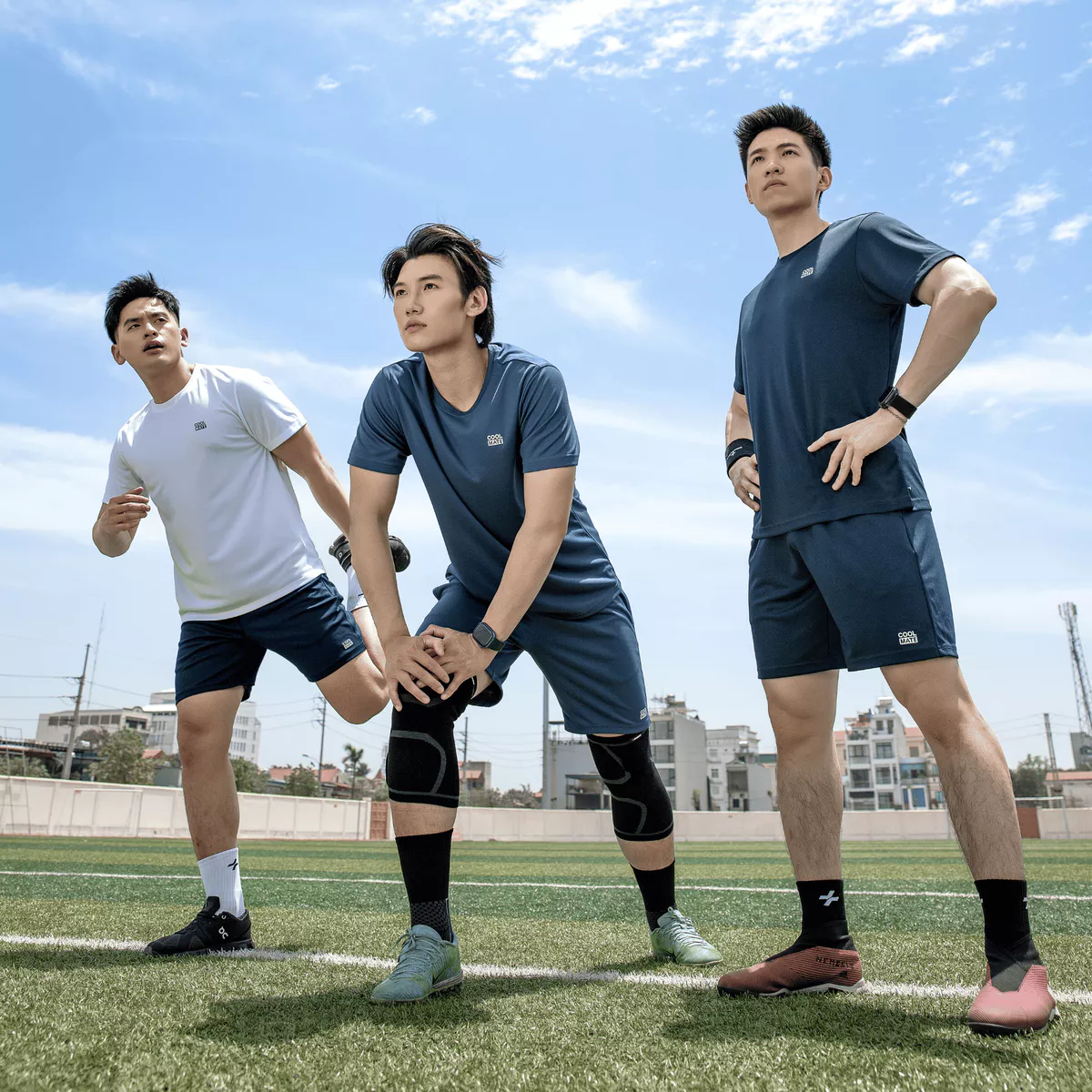 Set bộ đồ thể thao nam Promax Pickleball, Tennis, tập Gym Áo thun và quần Thoáng khí Coolmate