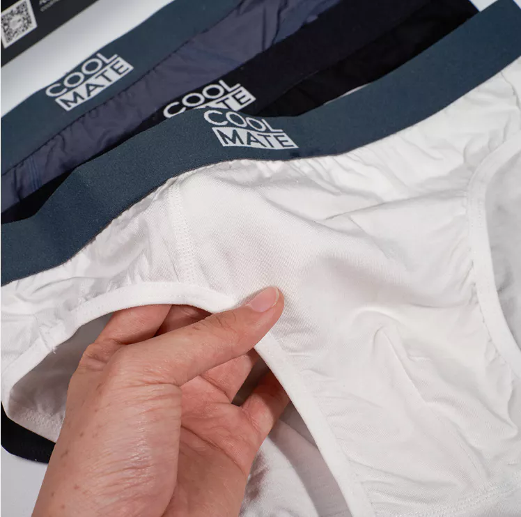 Set 2 quần lót nam Bamboo Brief tam giác mềm mại, thấm hút, kháng khuẩn Coolmate