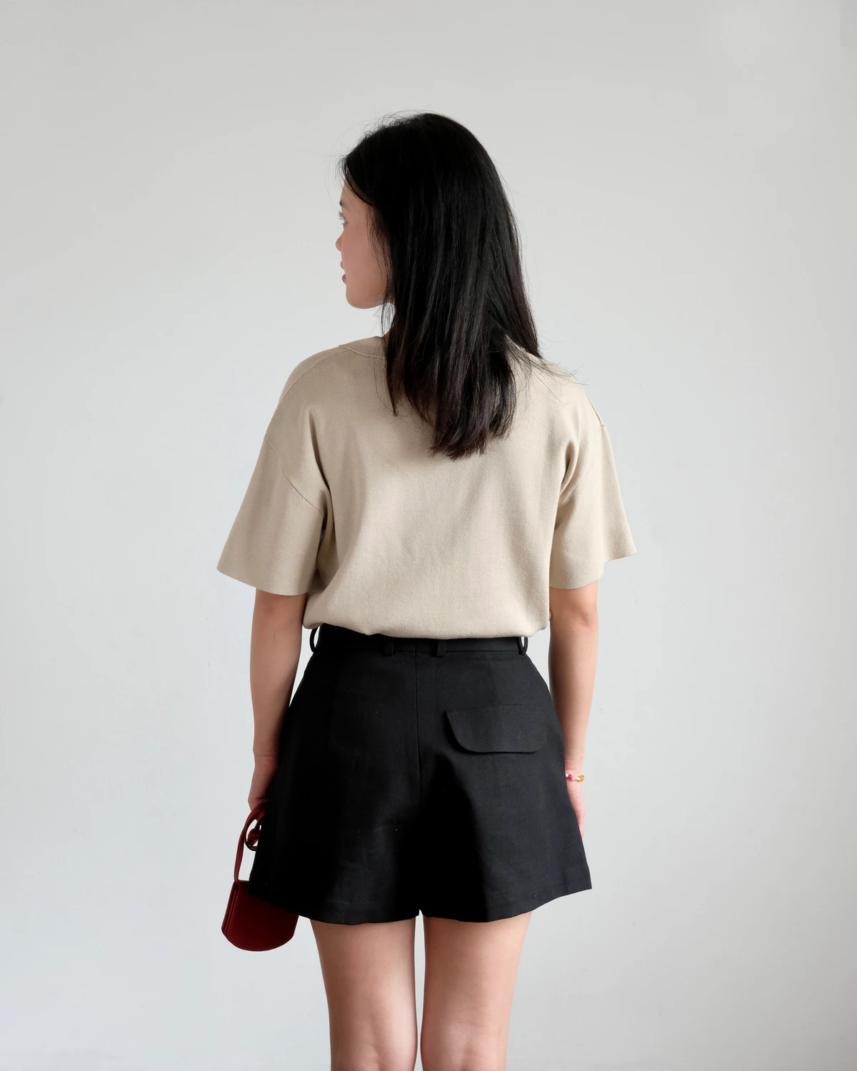 Quần Đùi Nữ Vải Linen Ống Rộng Tôn Dáng Sang Trọng Nhiều Màu - Linen Shorts - THE J STUDIO