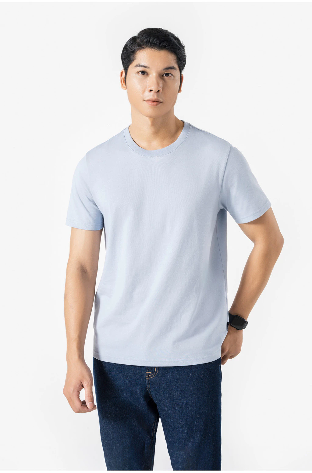 Áo thun nam TShirt Basic Cotton 100% 220gsm dày dặn mềm mại Coolmate
