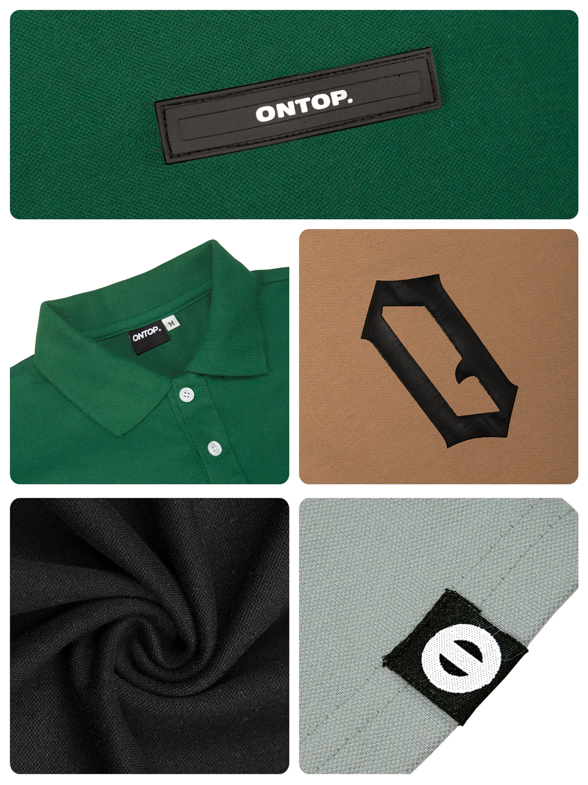 Áo polo unisex nhiều màu local brand ONTOP vải thun cotton cá sấu dày dặn, thoáng mát O Gothic | O17-T6