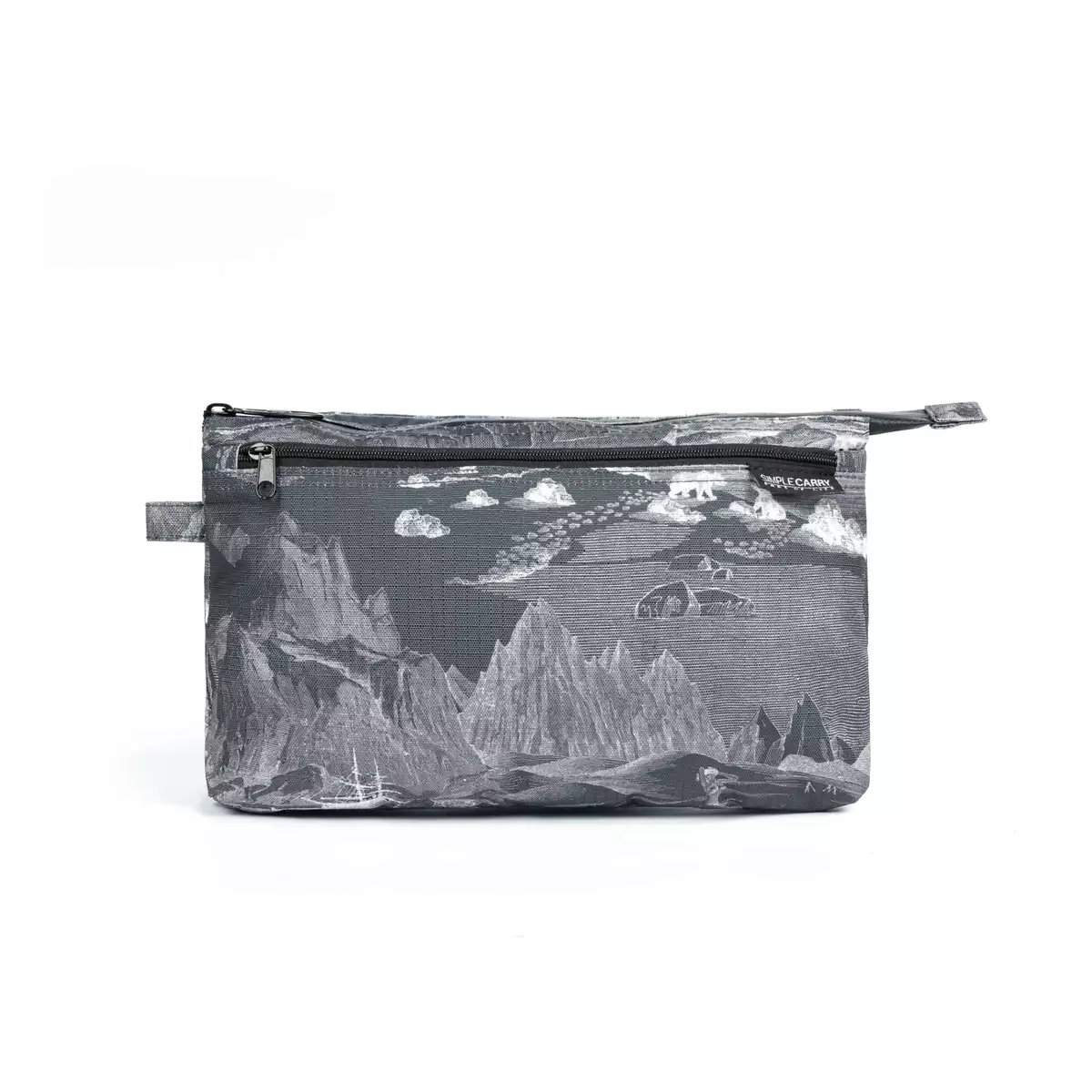 Túi Đựng Mỹ Phẩm SimpleCarry MP Pouch, Thiết Kế Nhiều Ngăn Thông Minh, Màu Black Loften