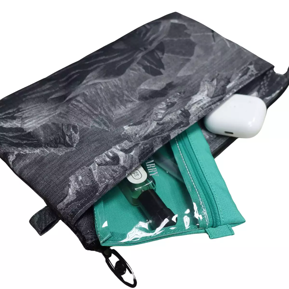 Túi Đựng Mỹ Phẩm SimpleCarry MP Pouch, Thiết Kế Nhiều Ngăn Thông Minh, Màu Black Loften