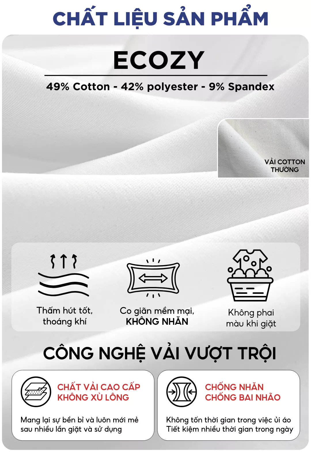 Áo Sweater ECOCHIC HALFZIP SWEATSHIRT Chất Liệu Cao Cấp VERSION 1 + 2 Cao Cấp Chính Hãng B088 B188
