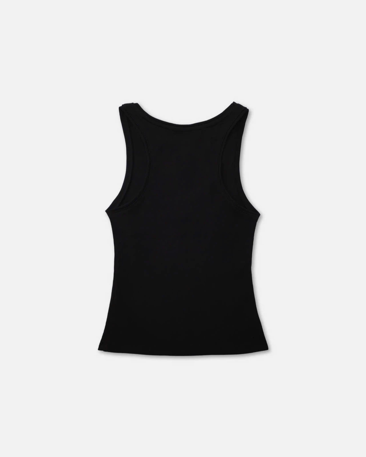 Eleven - Áo Tank Top Vải Thun Gân Thêu Mono | Màu Đen