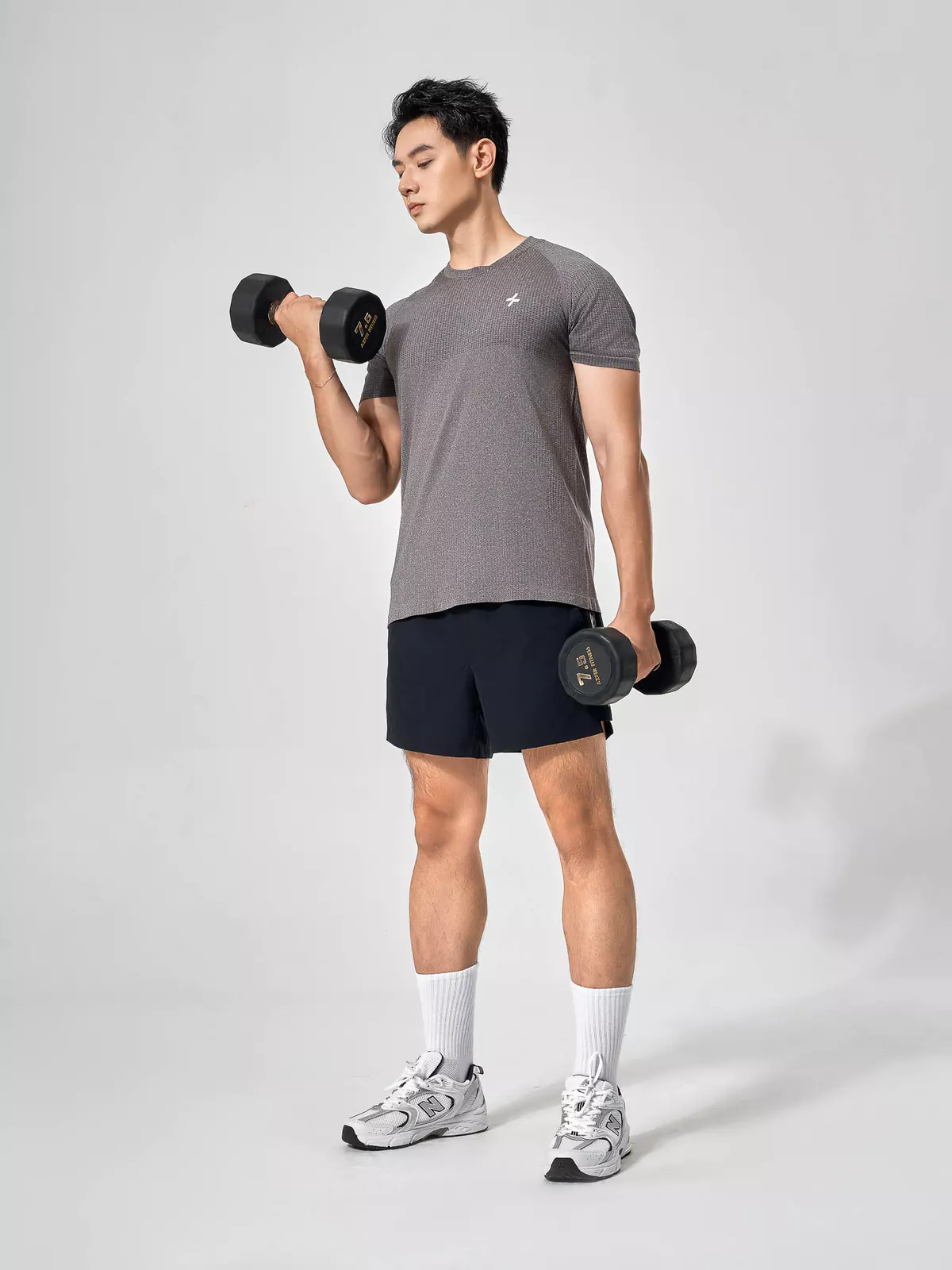 Áo thun thể thao nam tập gym pickleball Training Seamless Body Mapping mát lạnh thoáng khí Coolmate
