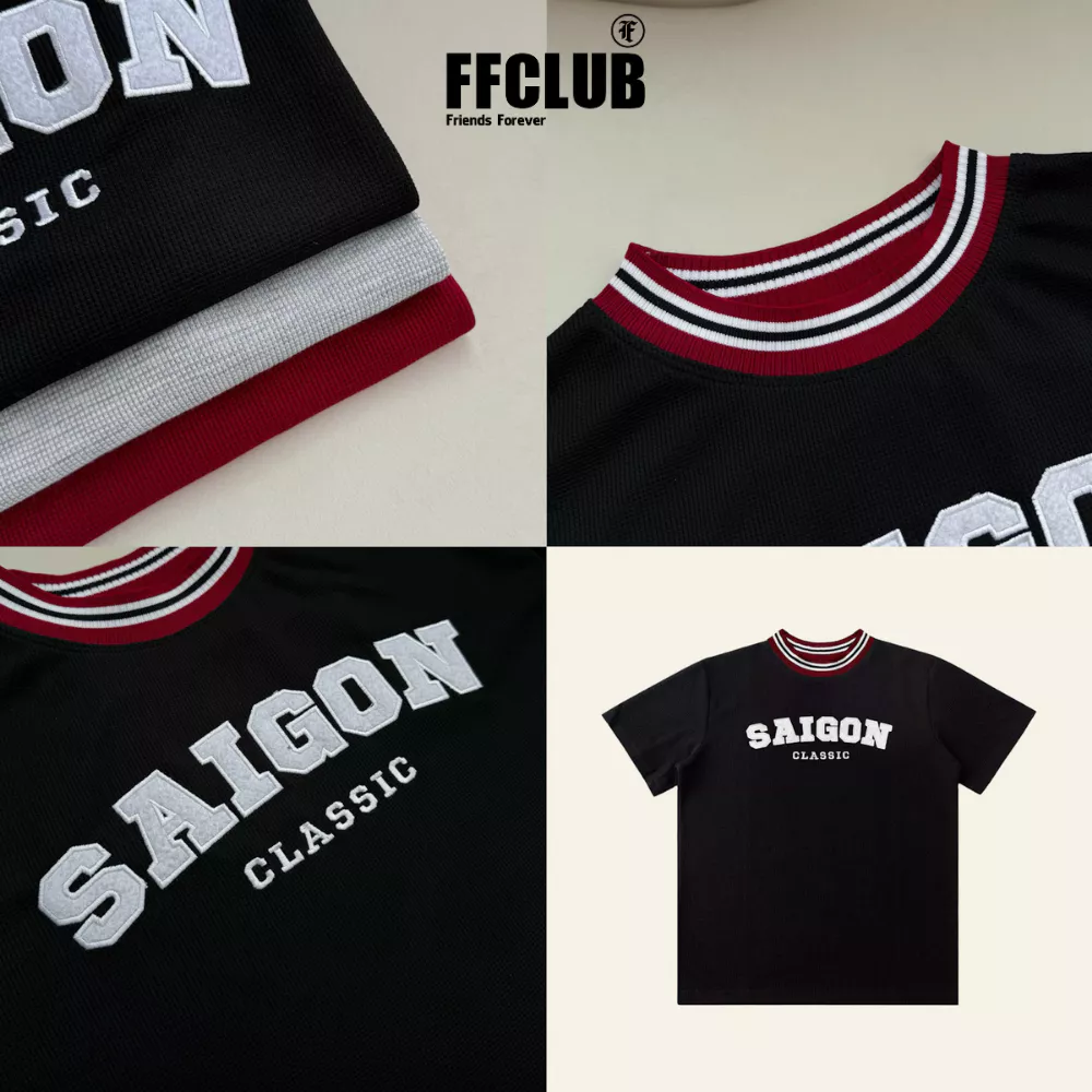 FFCLUB - Áo thun form Boxy WAFFLE SAIGON